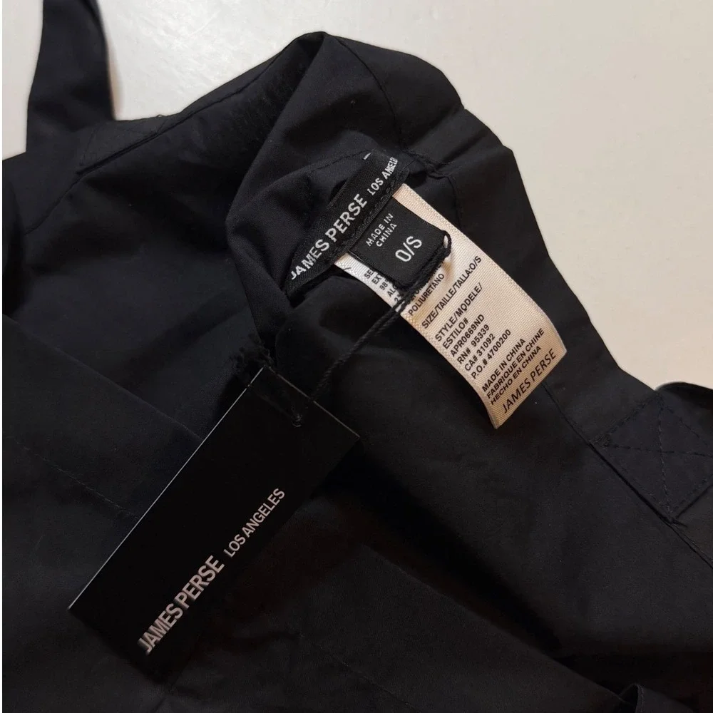 James Perse Live Nation Black Tote Bag New NWT